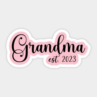 Grandma Est. 2023 Sticker